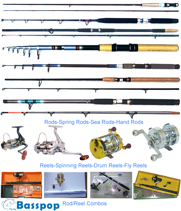 Rods & Reels,Spring Rods,Sea Rods,Hand Rods,Spinning Reels,Combos