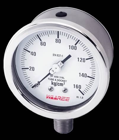pressure gauge, temperature gauge