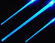 Glowing LED hairpin
