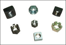 Hex slotted nut