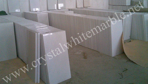 Crystal white marble in Vietnam