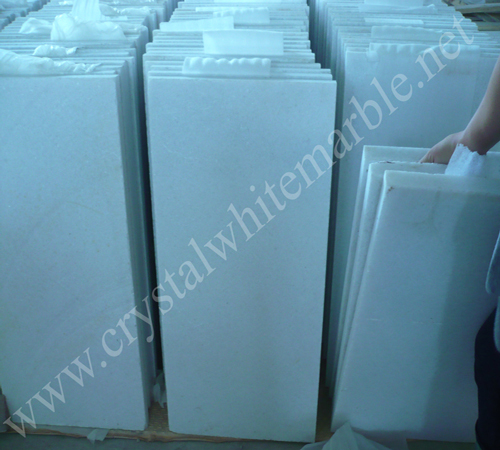 Vietnamese crystal white marble