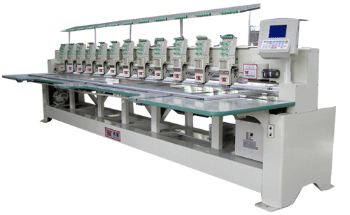 Multi Heads Embroidery Machine