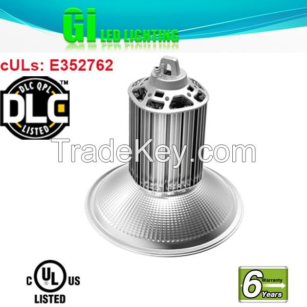 UL cUL DLC lisetd 100w high bay