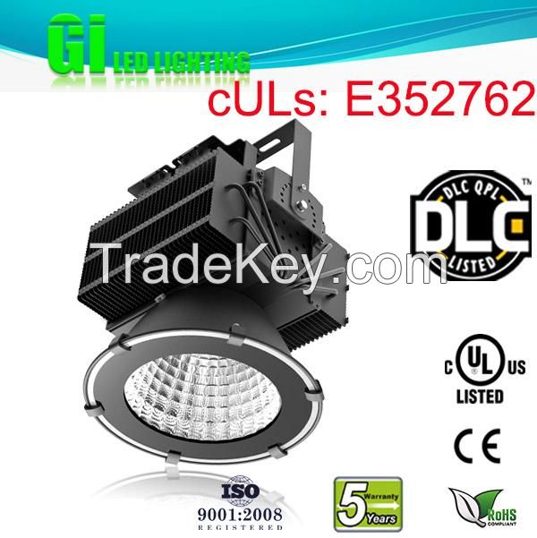 Top quality 5 years warranty DLC UL cUL certificated IP65 LED flood light lamp