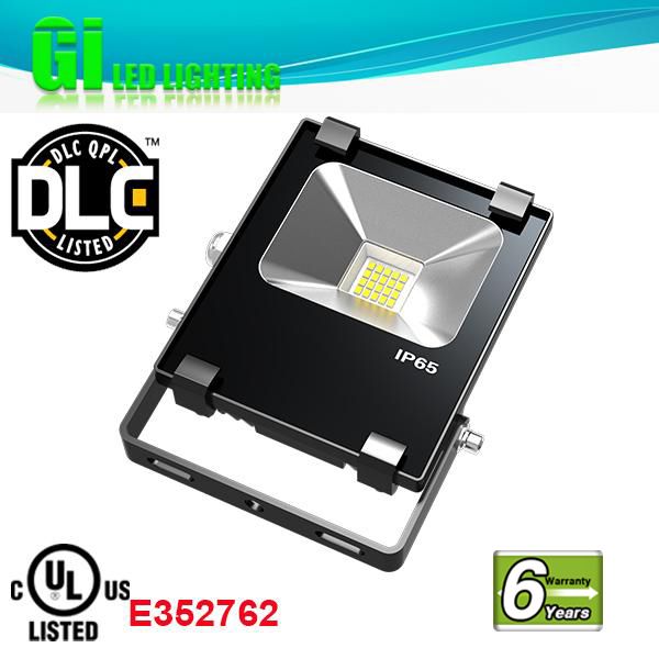 UL cUL (UL NO.E352762) DLC high power factor LED flood light