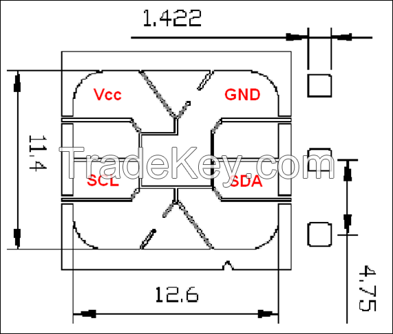 EEPROM memory Card chip module