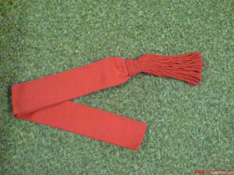 red sash