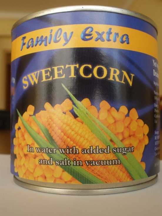 canned sweet corn