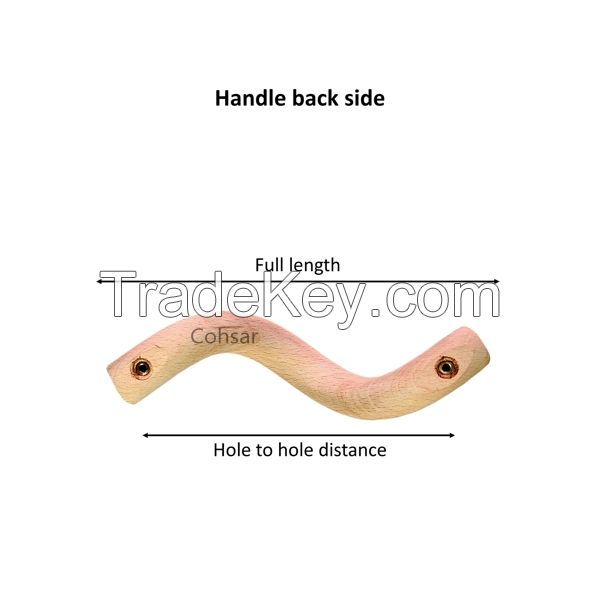 Wooden door handles, cabinet handle