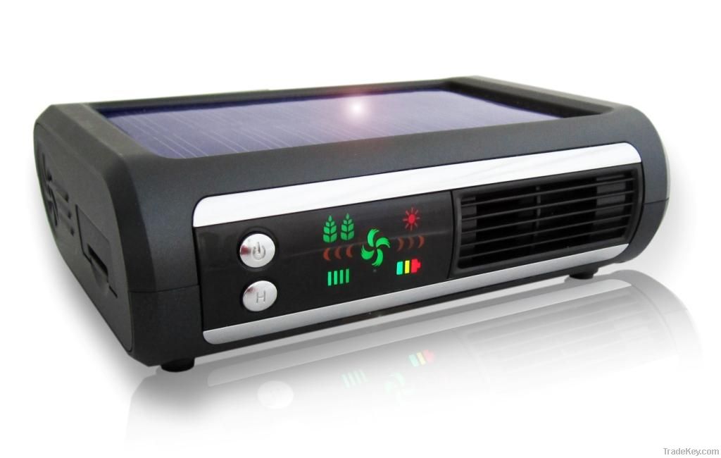 AIR 167 Solar Ionic Air Purifier with LED Display, HEPA Filter