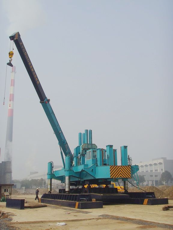 600T static  hydraulic pile driver