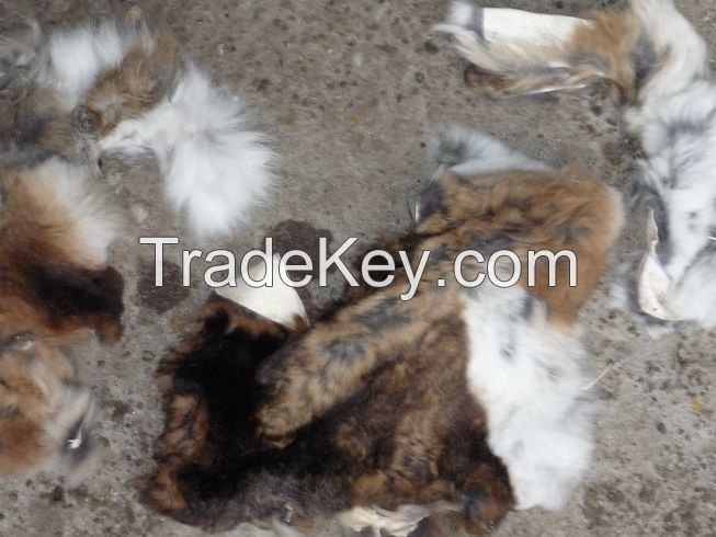 Fur scraps, real fur