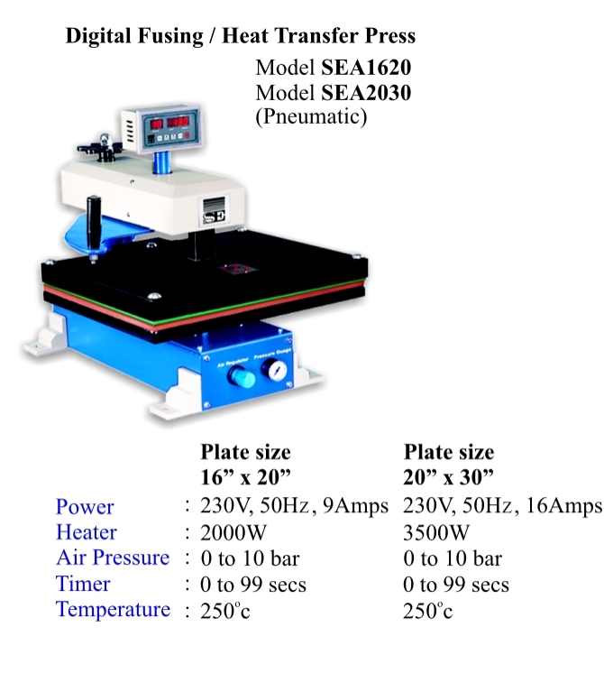 Digital fusing / Heat Press Transfer