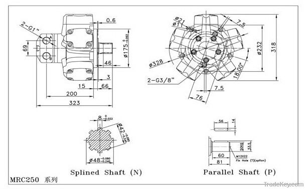 hydraulic motor MRC300