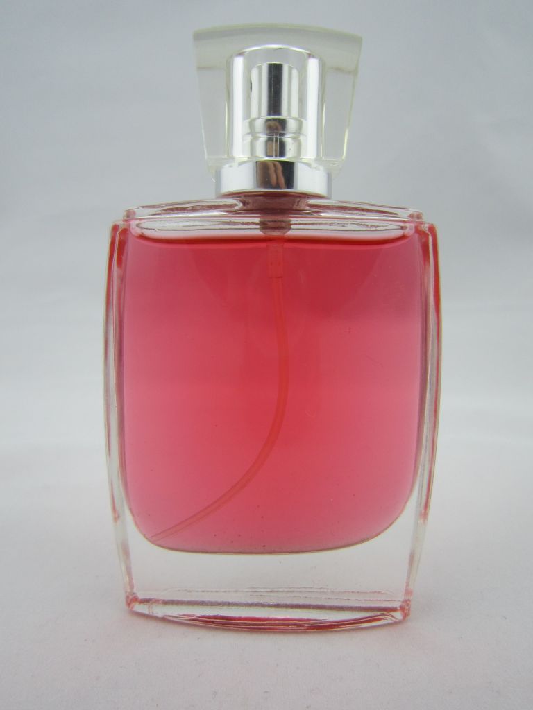 Glass perfume bottle