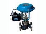 pneumatic diaphragm single seated control valve