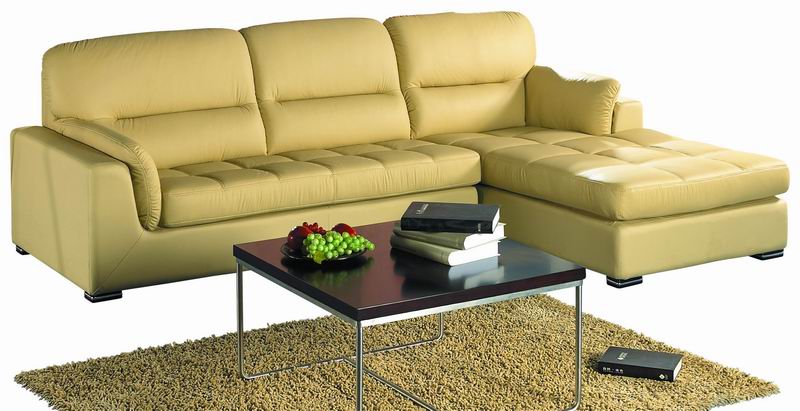Leather sofa OS-2653