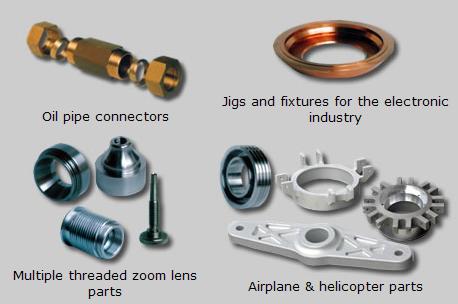 Parts for all industries and machine