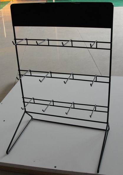 Black Display Rack