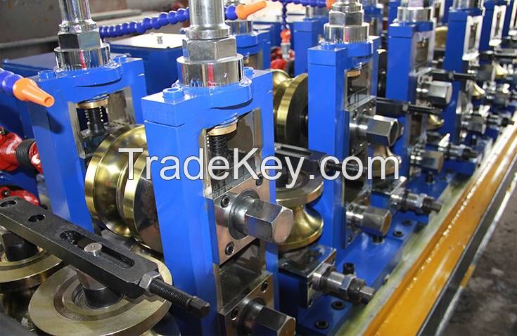 Steel pipe production line