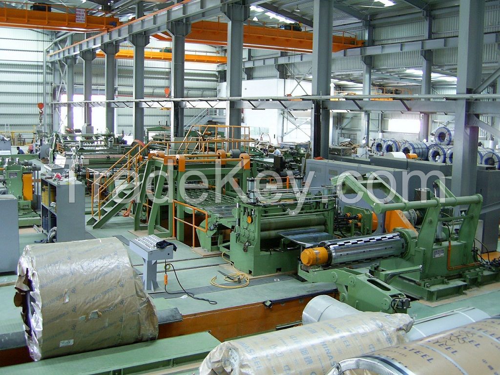 Slitting machine line