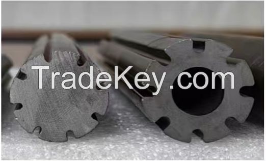 Hollow Solid fluted grooved Ferrite impeder Ferrite core ferrite rod impeder core