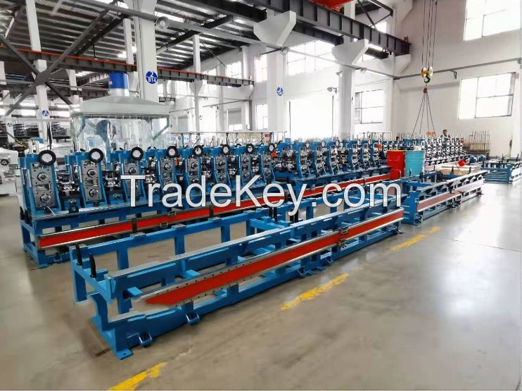 High Frequency Longitudinal Seam Carbon Steel Tube Mill Machine