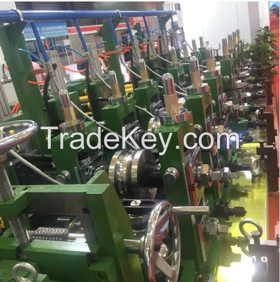 High Frequency Longitudinal Seam Carbon Steel Tube Mill Machine