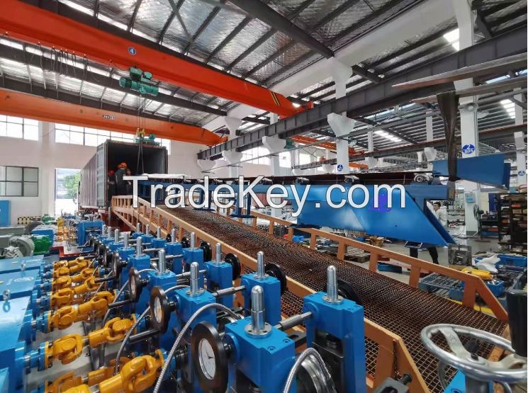 High Frequency Longitudinal Seam Carbon Steel Tube Mill Machine