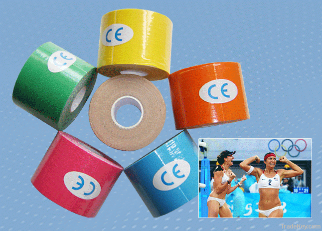 High Quality Water Proof Elastic Adhesive Kinesiology Tape 5cm*5m