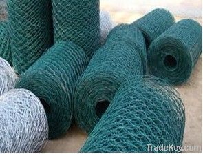 pvc coated hexagonal wire mesh