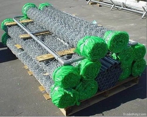 galvanized chain link fencing