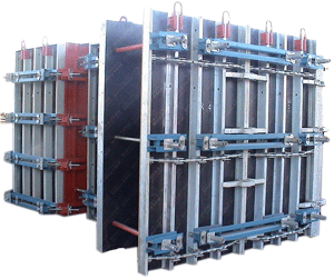 Steel-Frame Plywood Formwork