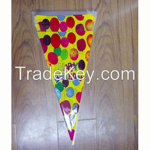 Triangle BOPP Candy bags / BOPP Cone Bag