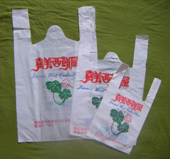 T-shirt Bags on roll