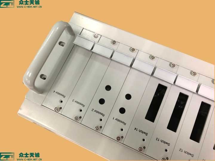 new design u shape 19" aluminum server chassis subrack 1u 2u 3u 4u 5u 6u 7u 8u- custom