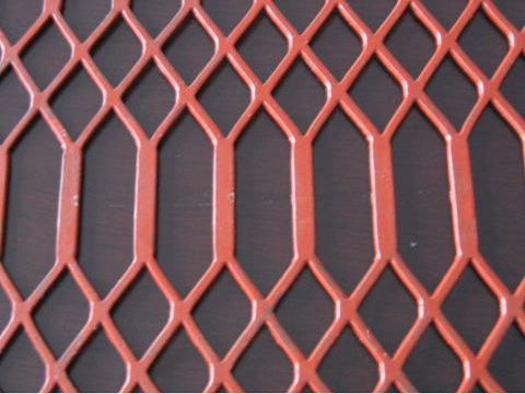 Special shape expanded metal mesh