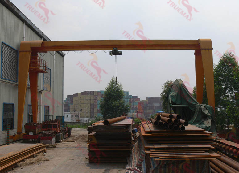 Electric Single Beam Gantry Crane