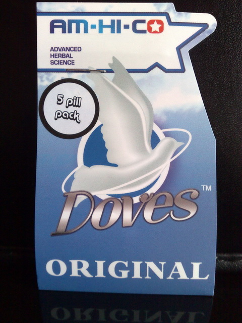 Doves 5 pill pack plant feeder