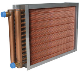 hot water coils and chilled water coils and stock water coils