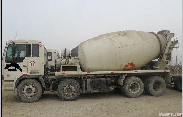 Used Hino Mixer Truck/concrete Mixer