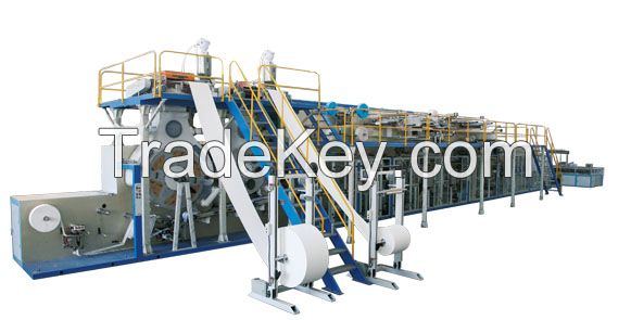 Full servo adult diaper machine