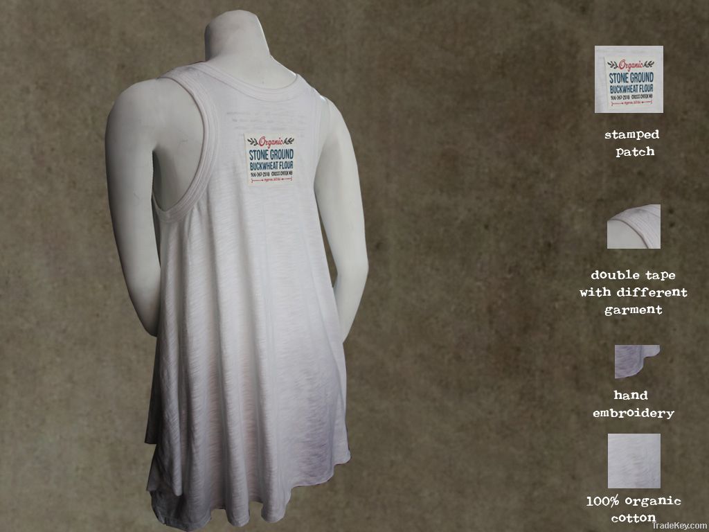 100% certificated organic peruvian cotton  t-shirt