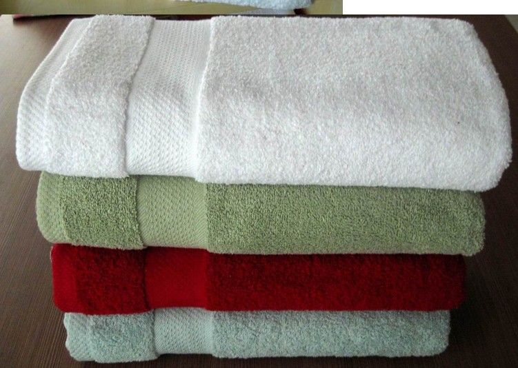 solid cotton terry bath towel wholesale