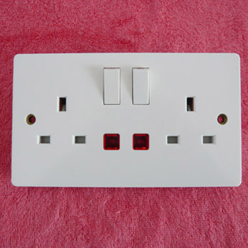 double 13A switch & socket