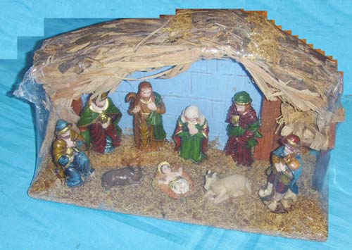 christmas decoration:nativity set