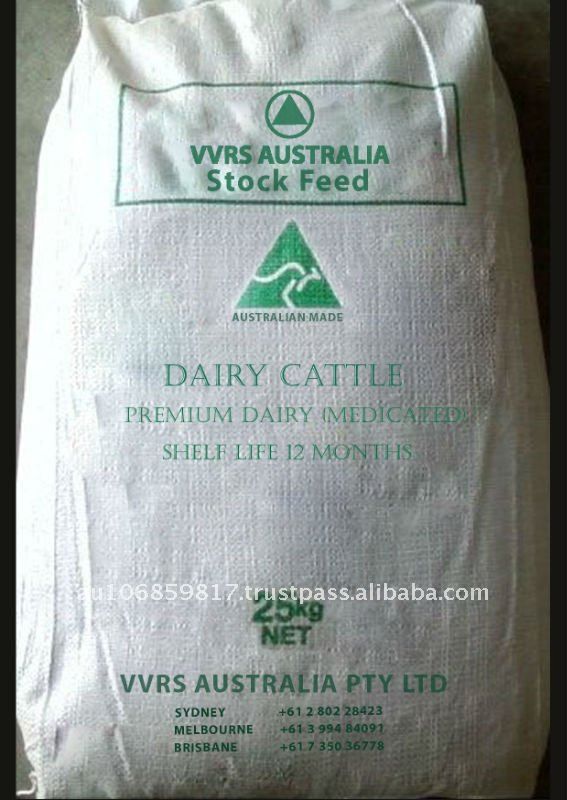 Animal feed for Dairy Cattle - Premium Dairy (Medicated)