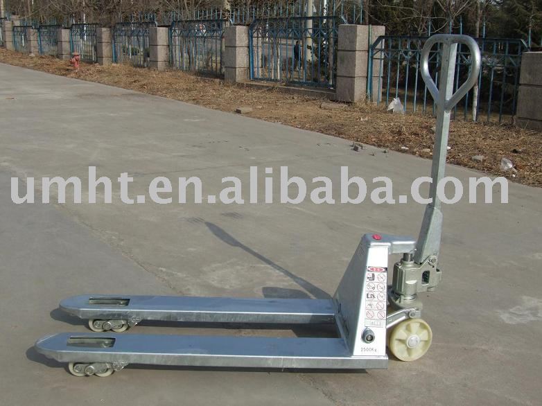 Galvanized Pallet Truck