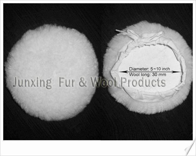 wool polishing pad